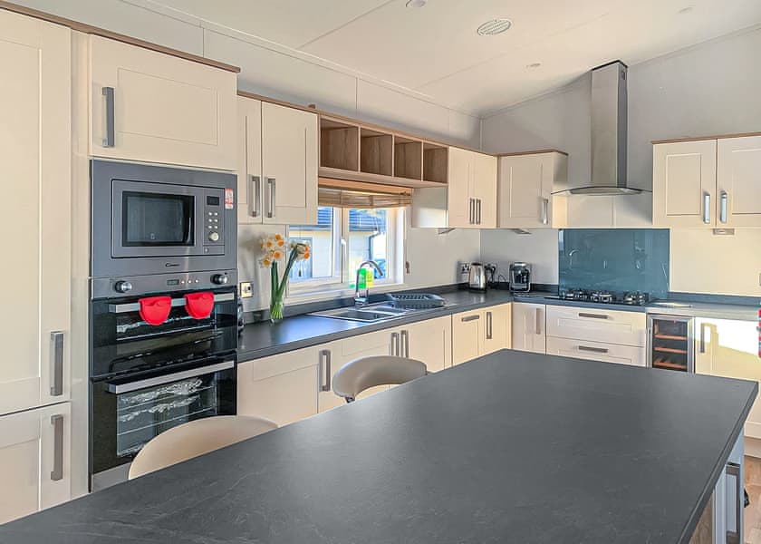 Typical | Comfort Plus Lodge Hot Tub 6 - Praa Sands Holiday Park, Penzance