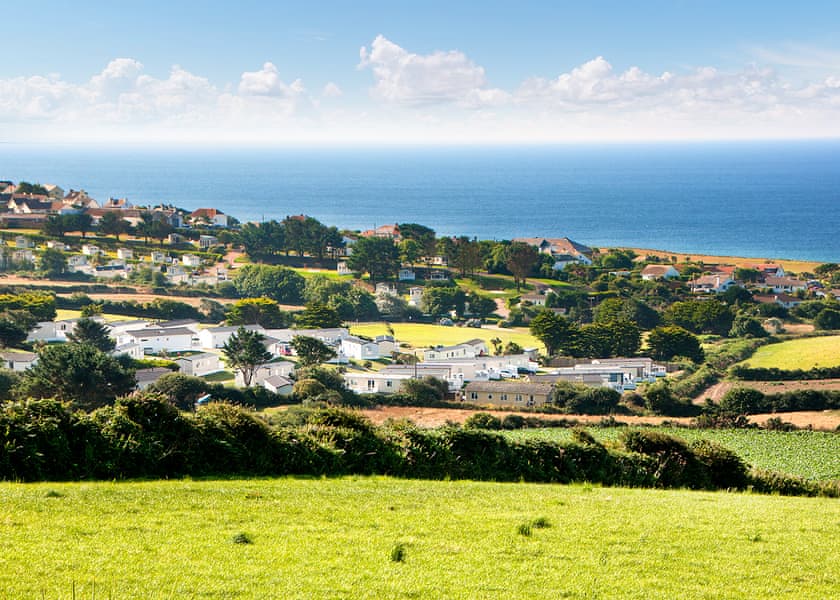 Typical | Classic Caravan Hot Tub 4 - Praa Sands Holiday Park, Penzance