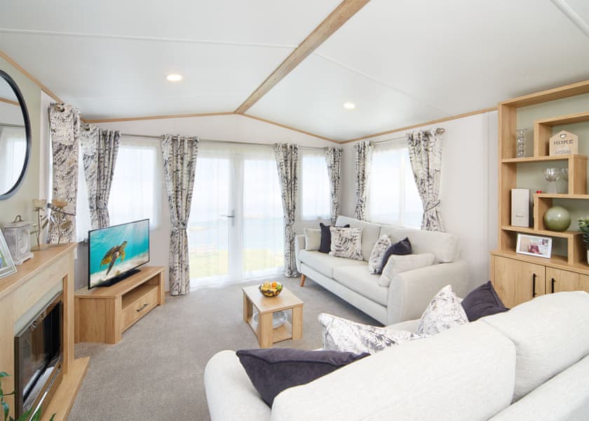 Comfort Plus Caravan 6 - Praa Sands Holiday Park, Penzance