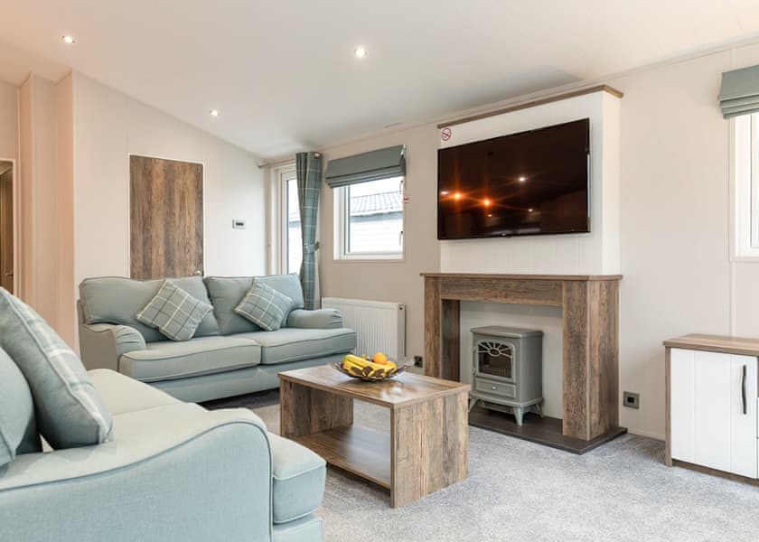 Platinum 2 Lodge with decking - Pentire Coastal Holiday Park, Bude