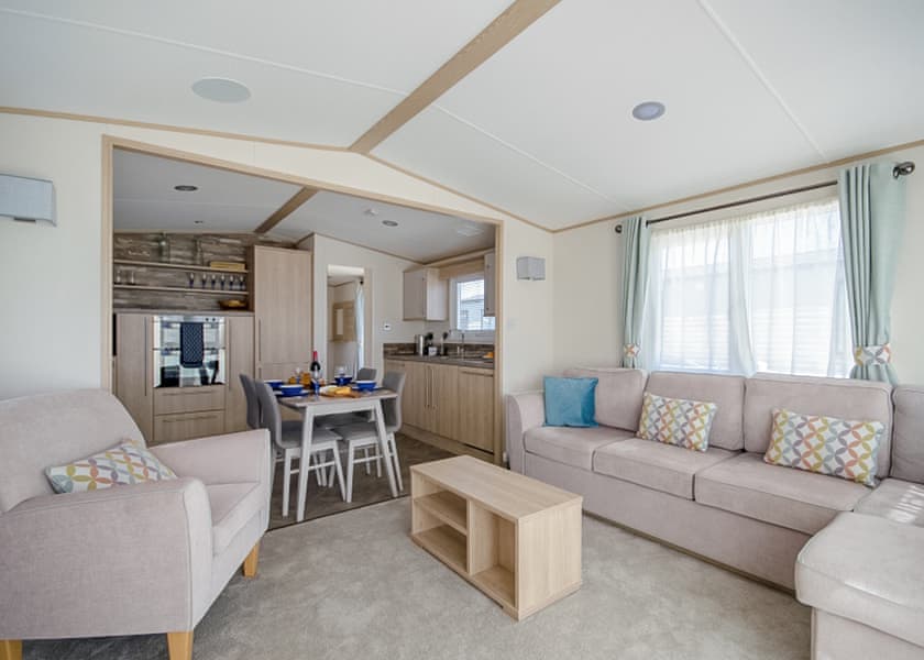 Platinum 3 Lodge with decking - Pentire Coastal Holiday Park, Bude