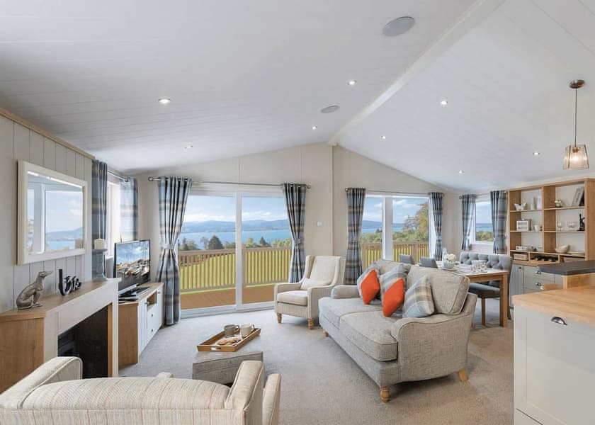 Luxury Willow Lodge (Sleeps 4, Dog Friendly) - Queensberry Bay Holiday Park, Annan, Dumfries & Galloway