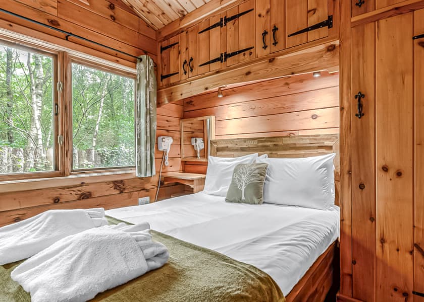 Squirrel Log Cabin 4 (Pet) - Quarry Walk Lodges, Freehay, Cheadle