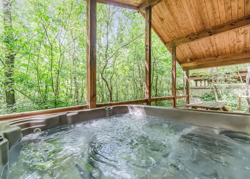 Badger Log Cabin 4 (Pet) - Quarry Walk Lodges, Freehay, Cheadle