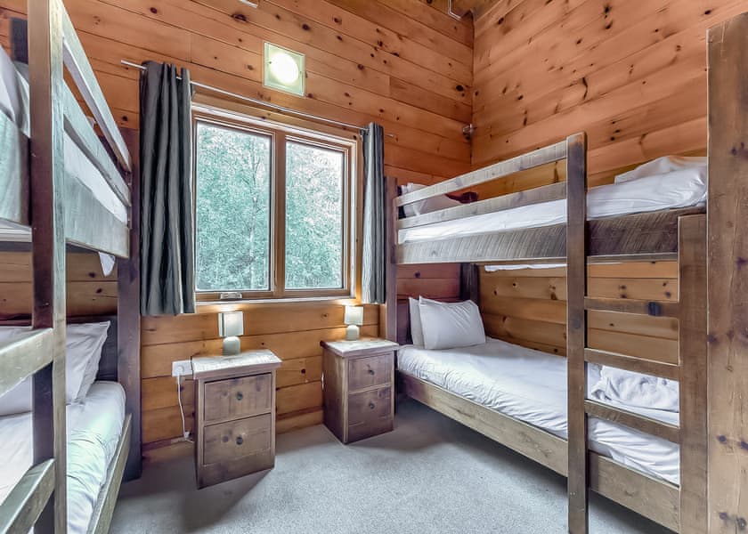 Badger Log Cabin 6 - Quarry Walk Lodges, Freehay, Cheadle