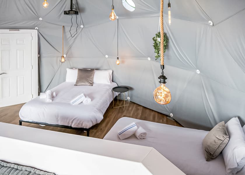 Geodesic Dome 4 Berth - Ream Hills Holiday Park, Weeton, Fylde Coast