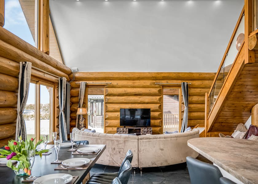 Cedar Woodland View 8+ Log Cabin - Ream Hills Holiday Park, Weeton, Fylde Coast