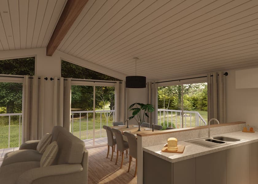 4 Bed Platinum Hot Tub Lodge Extra - Ruda, Croyde Bay