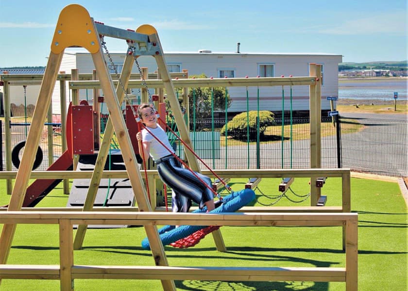 Children’s play area | Ryan Bay Holiday Park, Innermessan, Dumfries and Galloway