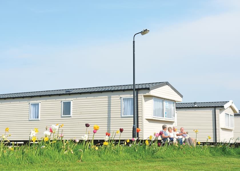 Highlander 3 Caravan Gold (Pet) - Ryan Bay Holiday Park, Innermessan, Dumfries and Galloway
