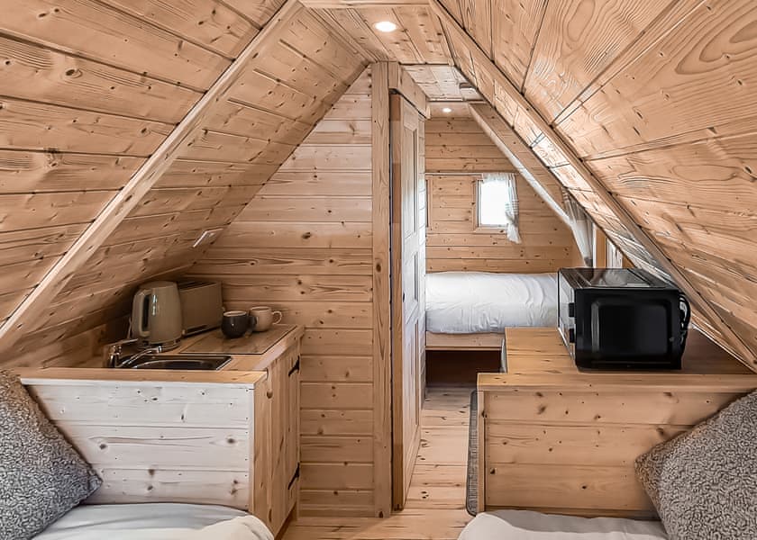 Scandinavian Fairy Pods - Ryan Bay Holiday Park, Innermessan, Dumfries and Galloway