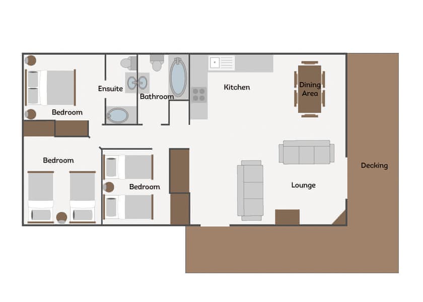 Tissington Classic Vogue 3 - Sandybrook Lodges, Ashbourne