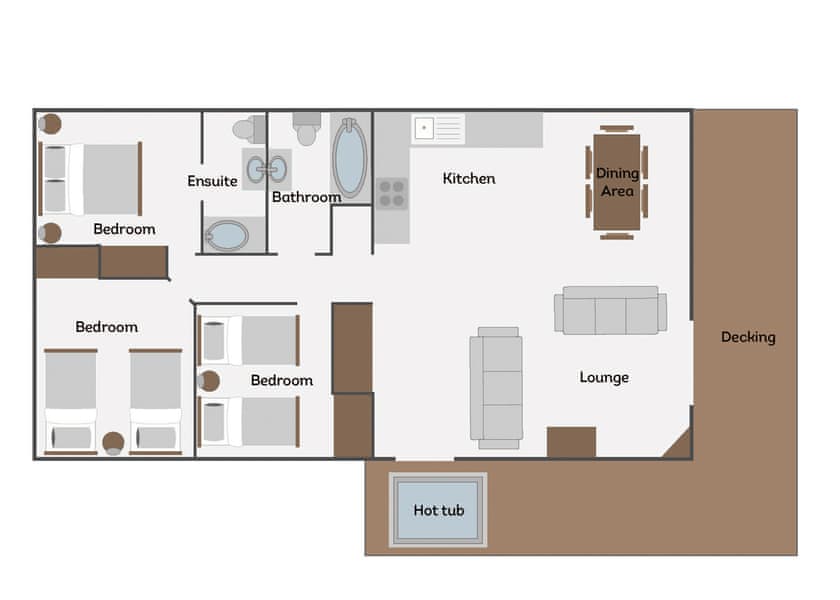 Tissington Classic Vogue 3 Spa (Pet) - Sandybrook Lodges, Ashbourne