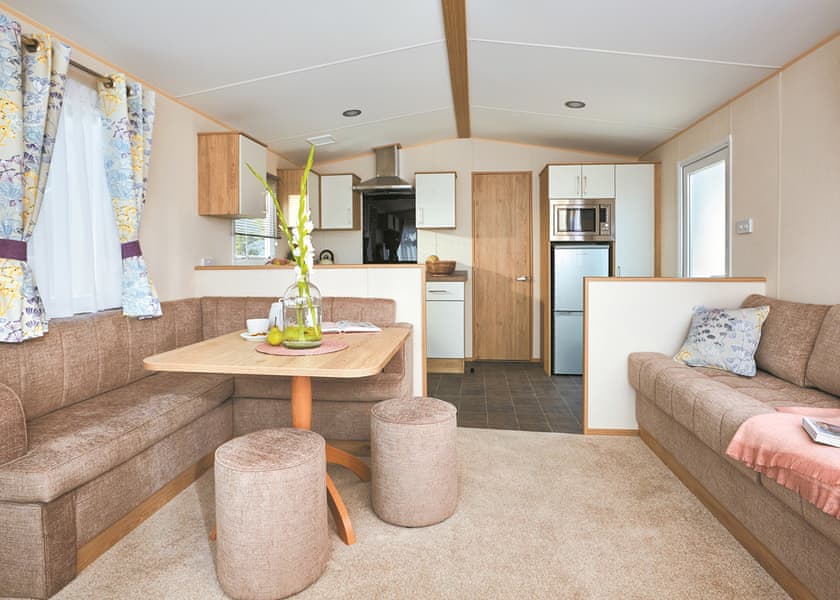 Please note, images are for representational purposes only, individual makes and models may vary | Essential Clover Caravan (Sleeps 4, Dog Friendly) - Scoutscroft Holiday Park, Coldingham, Nr Eyemouth