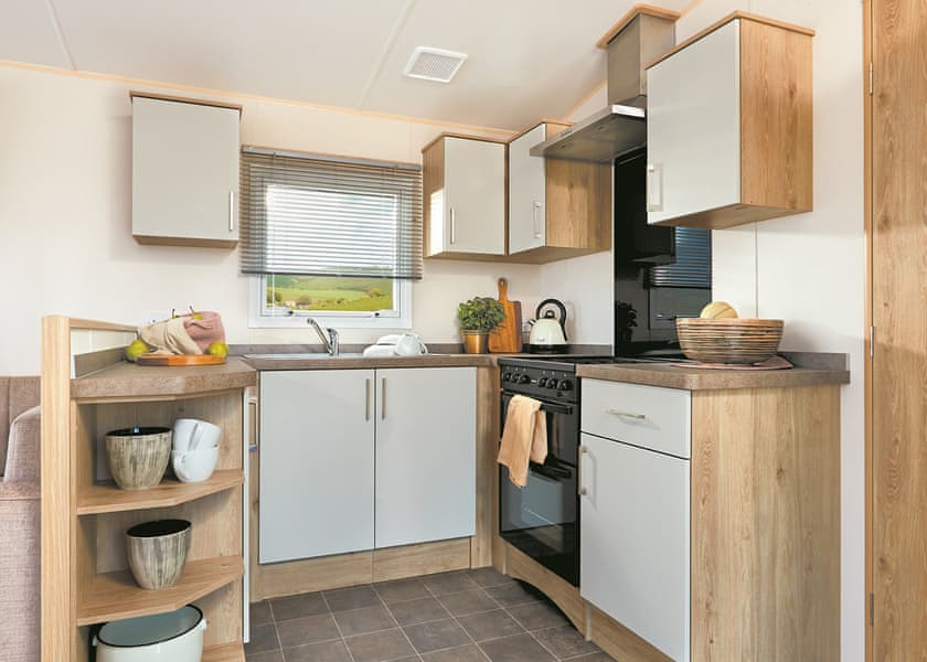 Please note, images are for representational purposes only, individual makes and models may vary | Essential Clover Caravan (Sleeps 6) - Scoutscroft Holiday Park, Coldingham, Nr Eyemouth