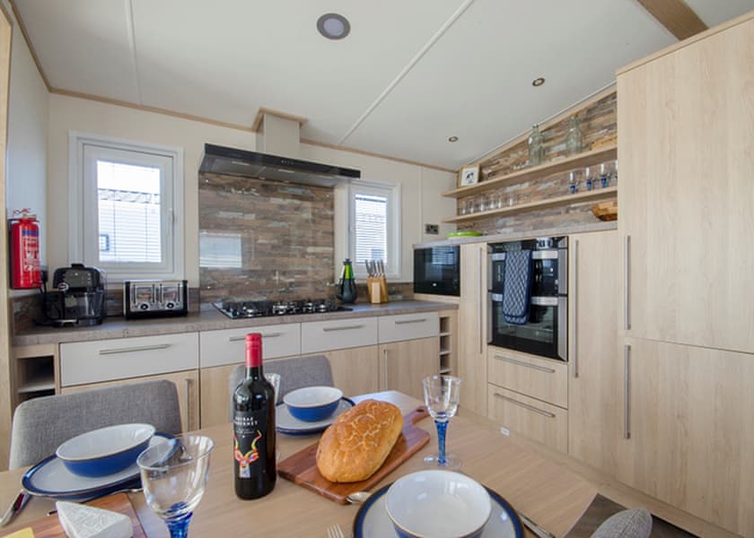 Platinum 3 Caravan with Decking - Polperro Holiday Park, Polperro, Nr Looe