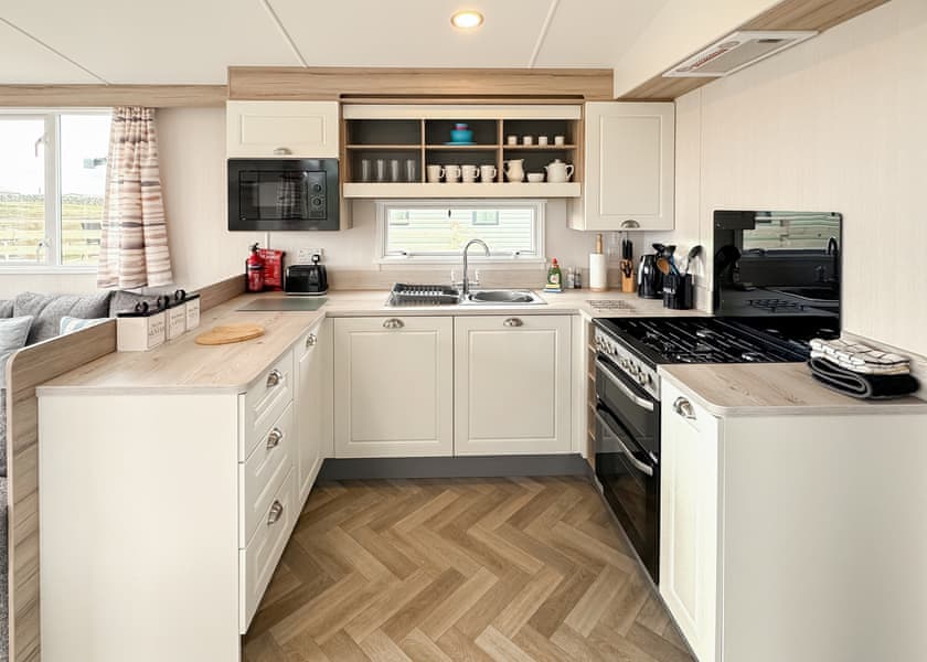 Cree 2 bed caravan - Sandgreen Caravan Park, Sandgreen