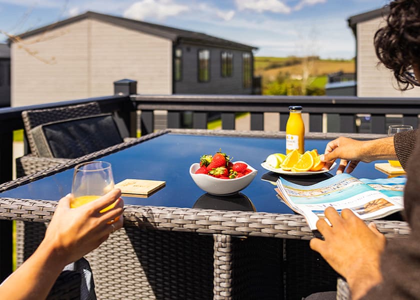 Exclusive Lodge 2 Bed (Pet) - Sun Haven Holiday Park, Mawgan Porth, Nr Newquay