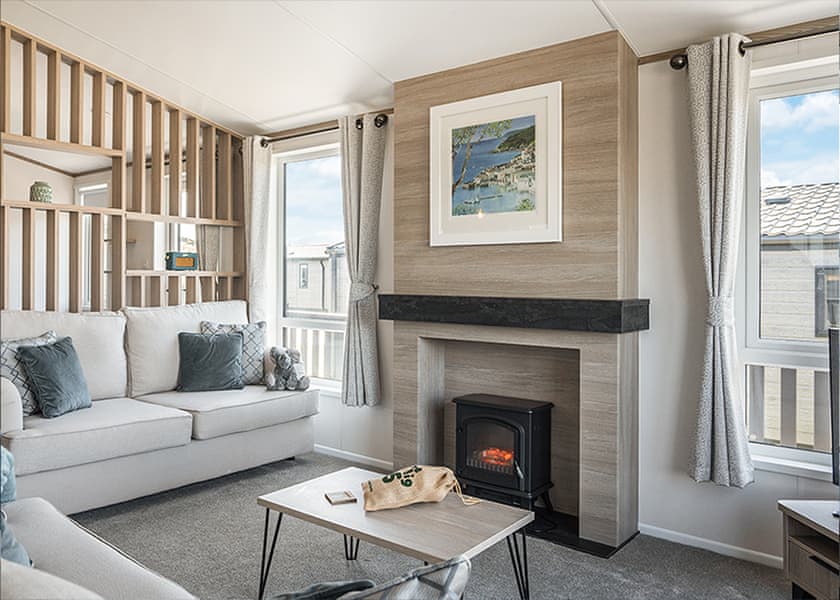 Exclusive Lodge 2 Bed (Pet) - Sun Haven Holiday Park, Mawgan Porth, Nr Newquay