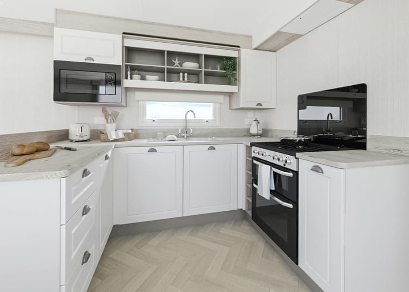 2 Bed Platinum Plus Caravan - South Bay Holiday Park, Brixham