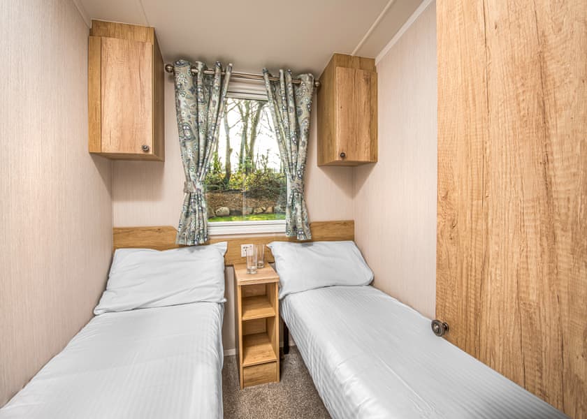 3 Bed Platinum Caravan Lodge - St Ives Holiday Village, Lelant, St Ives