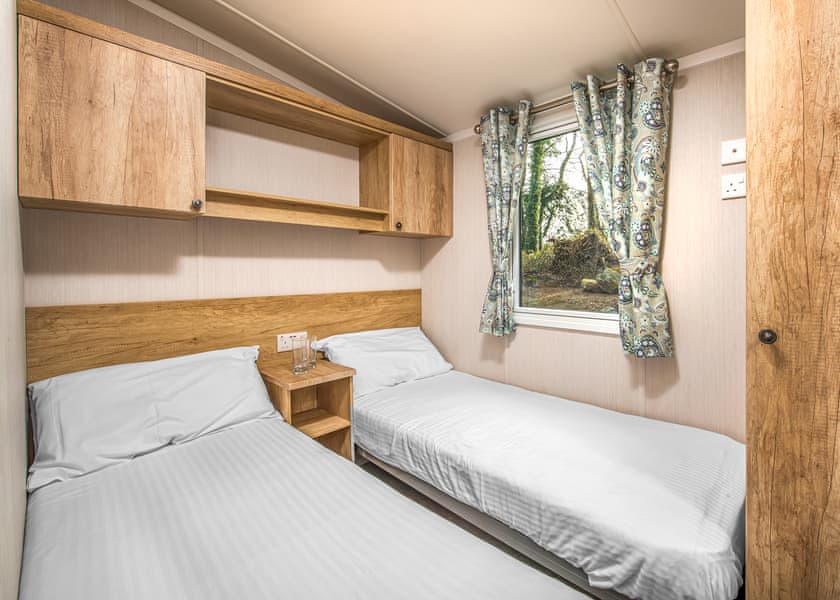 3 Bed Platinum Caravan Lodge - St Ives Holiday Village, Lelant, St Ives