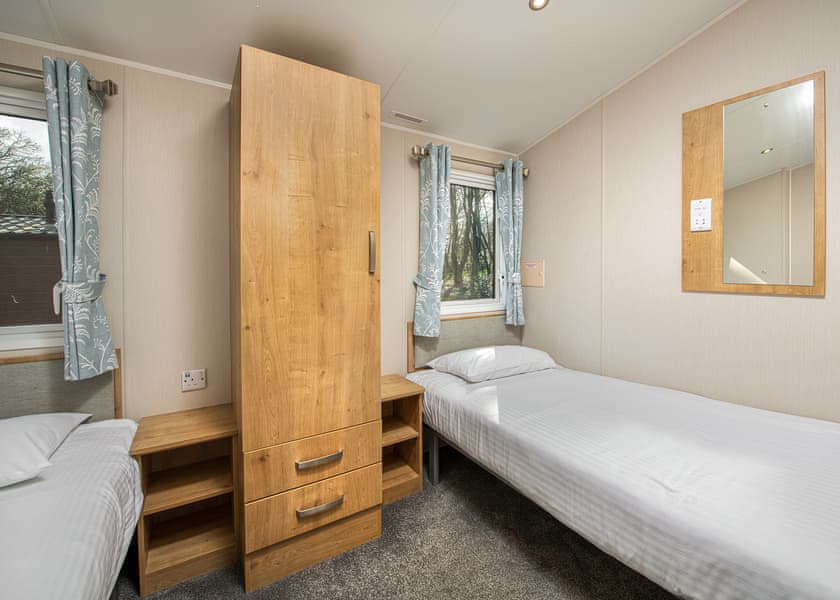 2 Bed Gold Caravan Lodge - St Ives Holiday Village, Lelant, St Ives