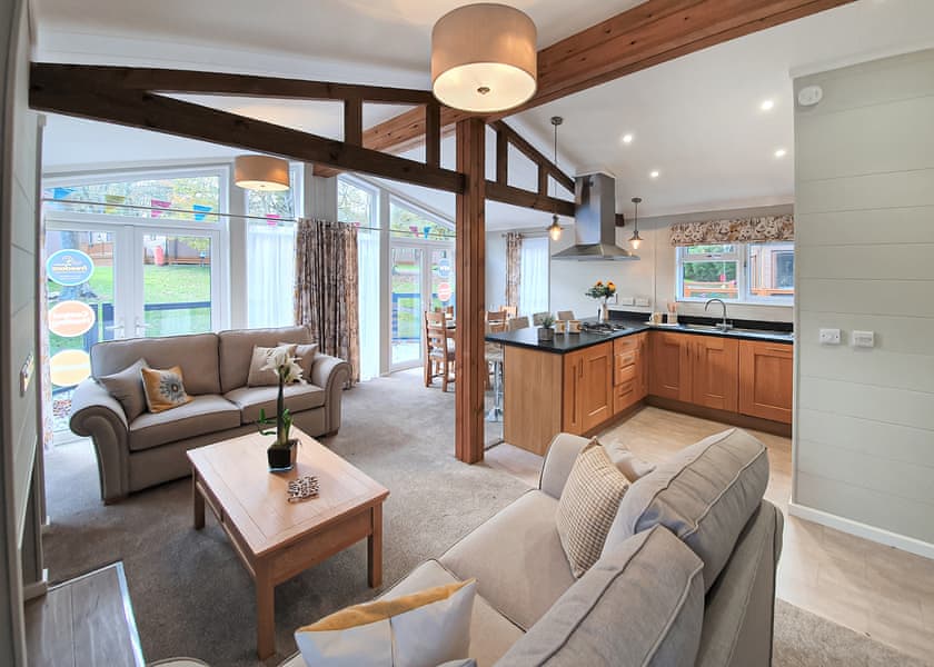 2 Bed Diamond Hot Tub Lodge - St Ives Holiday Village, Lelant, St Ives