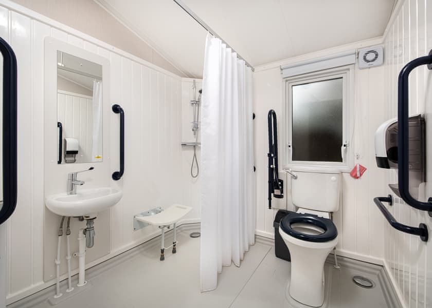 2 Bed Gold Caravan Lodge (adapted) - St Ives Holiday Village, Lelant, St Ives