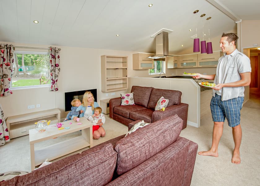 3 Bed Gold Lodge - St Ives Holiday Village, Lelant, St Ives