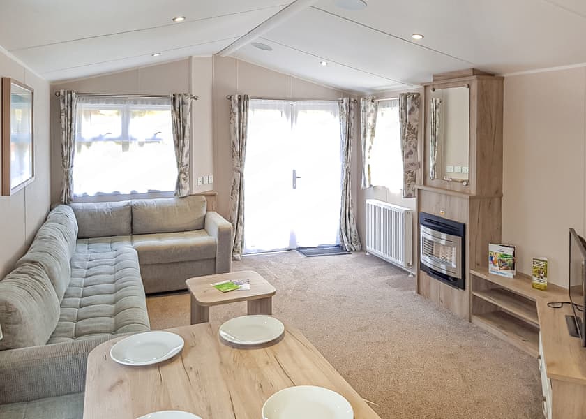 2 Bed Platinum Caravan Lodge - St Ives Holiday Village, Lelant, St Ives