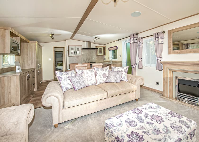 2 Bed Platinum Caravan Lodge - St Ives Holiday Village, Lelant, St Ives