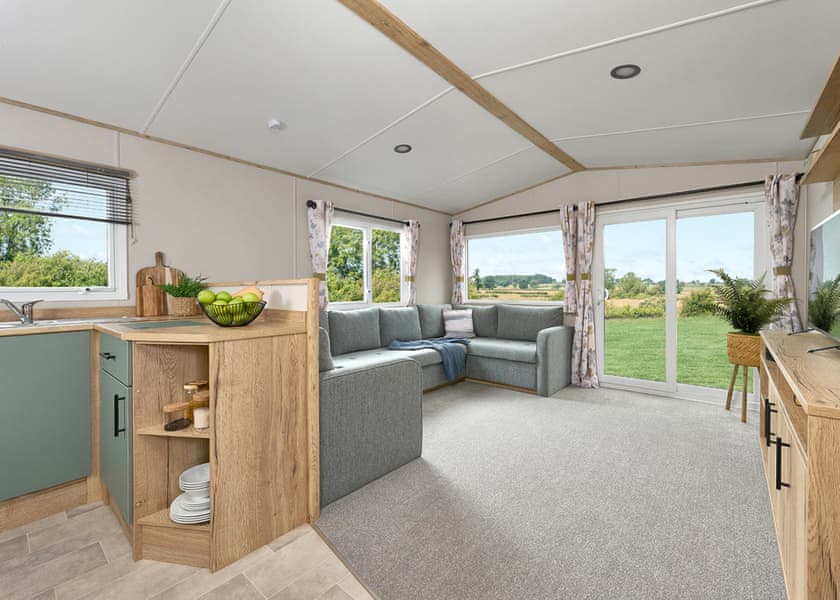 Luxury 2 Bed 6 Caravan - Sunbeach Holiday Park, LLwyngwril, Gwynedd