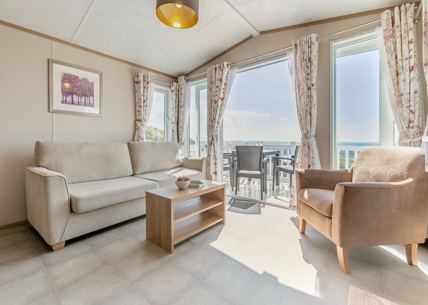 Valley View 2Bed Hot Tub Holiday Caravan Pentillie - Tamar View Holiday Park, St Ann’s Chapel, Callington