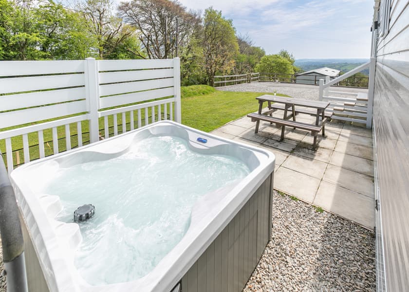 Valley View 3 Bed Hot Tub Holiday Caravan Cotehele - Tamar View Holiday Park, St Ann’s Chapel, Callington