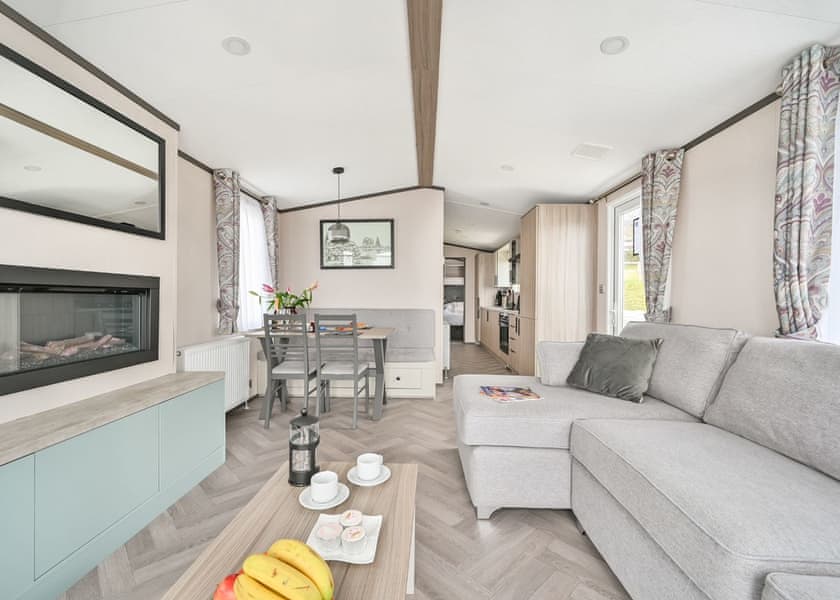 Valley View 2 Bed Holiday Caravan – Downderry - Tamar View Holiday Park, St Ann’s Chapel, Callington