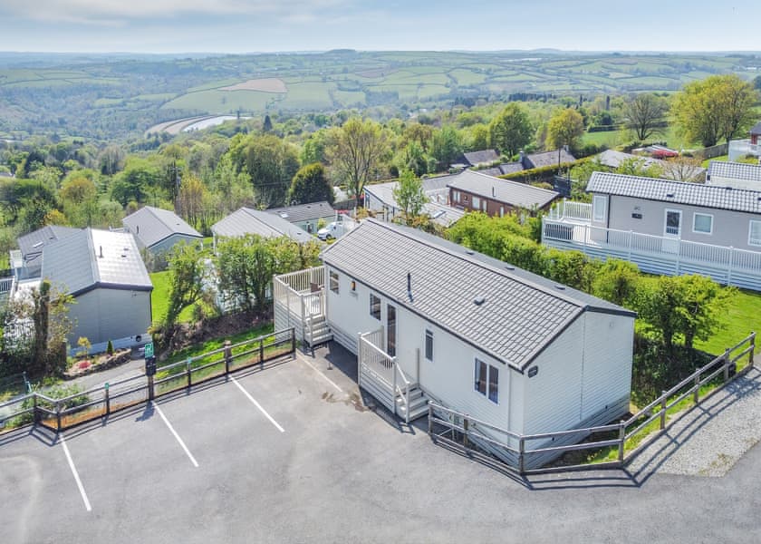 Valley View 2 Bed Hot Tub Holiday Lodge – Polperro - Tamar View Holiday Park, St Ann’s Chapel, Callington