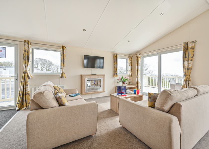 Valley View 2 Bed Hot Tub Holiday Lodge – Polperro - Tamar View Holiday Park, St Ann’s Chapel, Callington