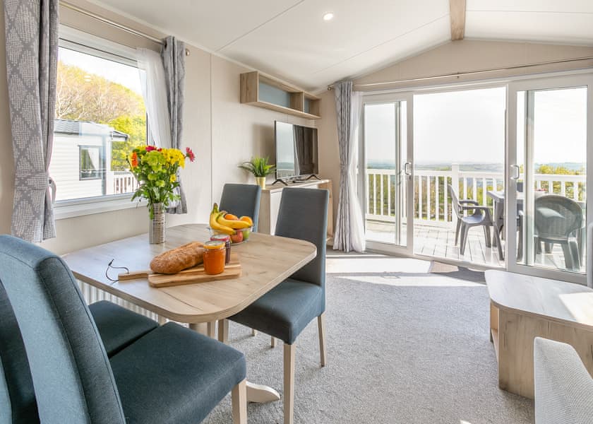 Valley View 2 Bed Hot Tub Holiday Caravan Tintagel - Tamar View Holiday Park, St Ann’s Chapel, Callington