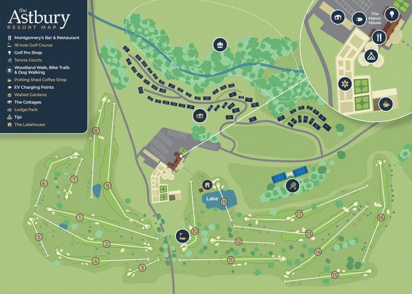 The Astbury Golf and Lodge Resort, Bridgnorth