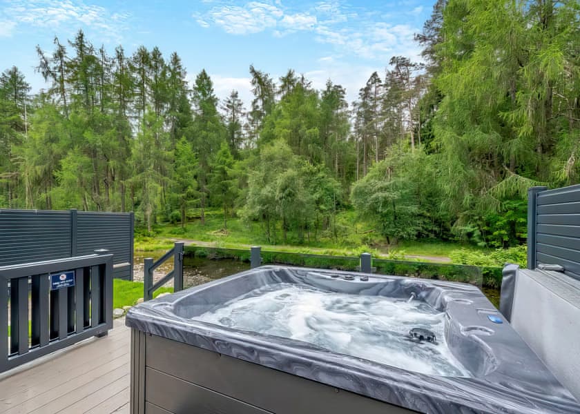 Riverside Hot Tub Pod 4 | Riverside Hot Tub Pod - Tyndrum Holiday Park, Tyndrum