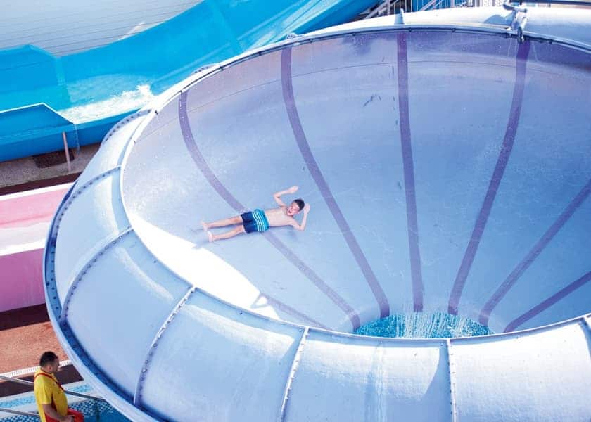 Space Bowl Flume | Cleethorpes Beach Holiday Park, Cleethorpes 