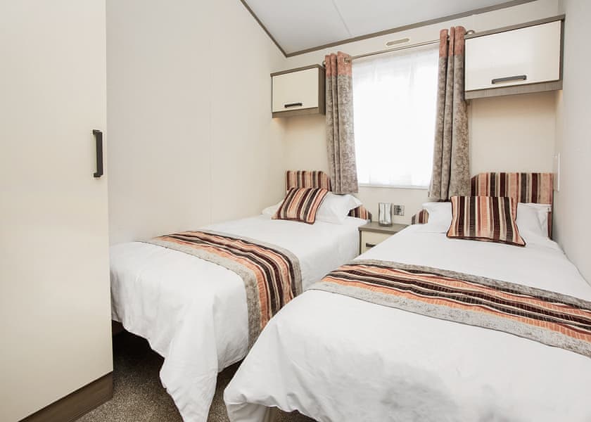 Please note, images are for representational purposes only, individual makes and models may vary | Standard Daisy Caravan with decking (Sleeps 4) - Thurston Manor, Dunbar, East Lothian