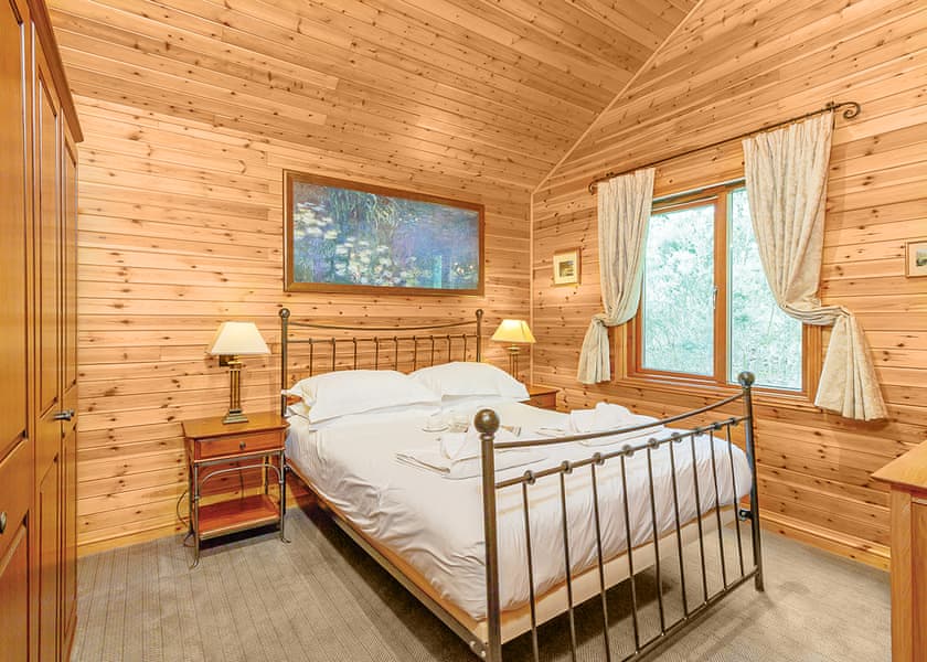 Typical Sturt Watersedge Lodge | Tilford Woods Lodge Retreat, Tilford, Farnham