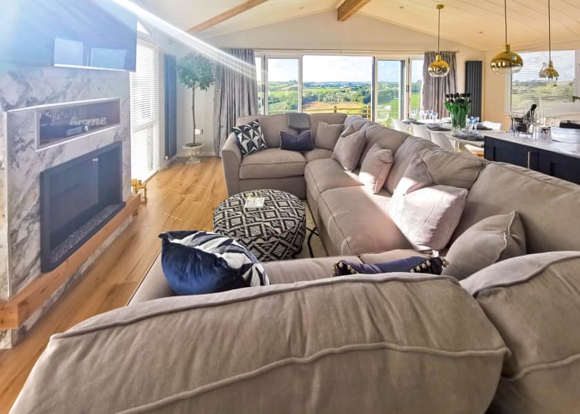 Imagery not representative of all grades | Luxury Lodge 3 Bedroom with Hot Tub (Pet) - Tregoad Holiday Park, Looe