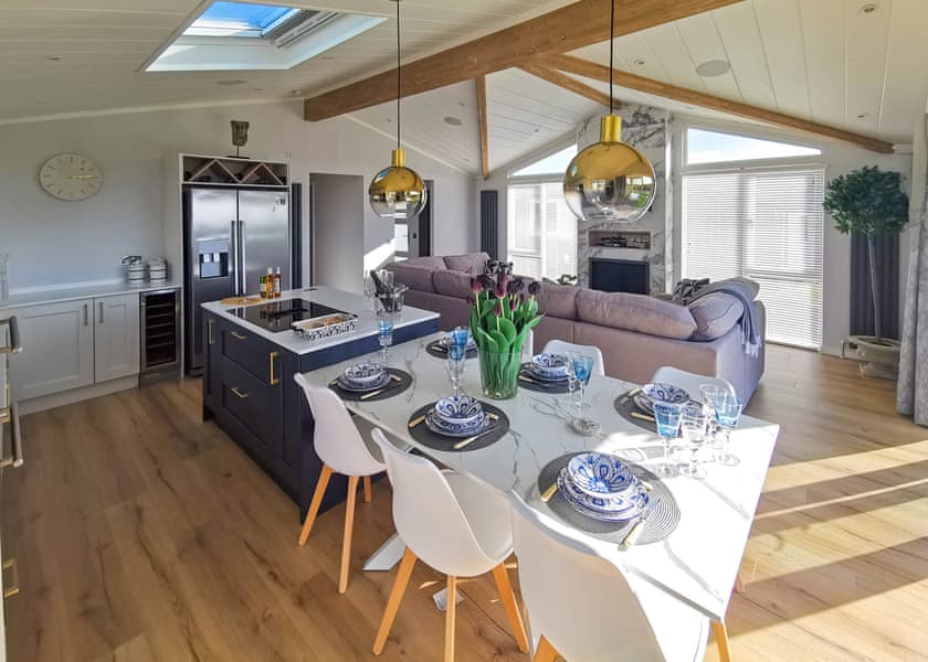 Imagery not representative of all grades | Luxury Lodge 3 Bedroom with Hot Tub (Pet) - Tregoad Holiday Park, Looe