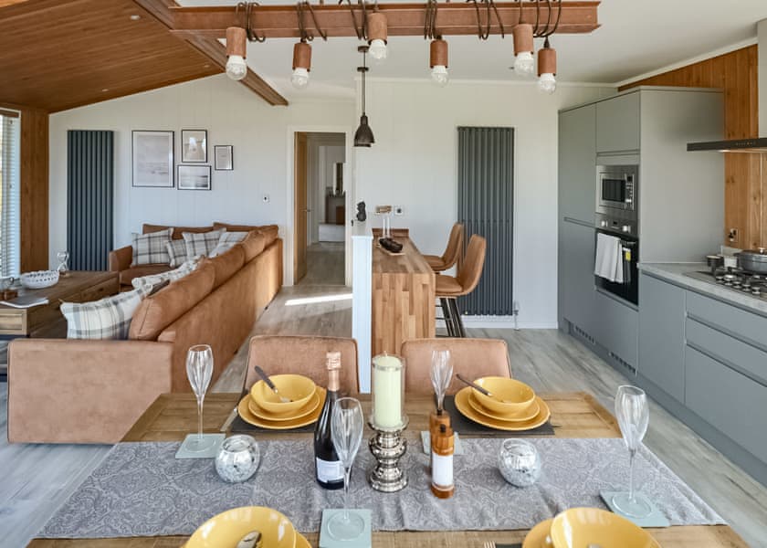 Imagery not representative of all grades | Luxury Lodge 2 Bedroom with Hot Tub - Tregoad Holiday Park, Looe