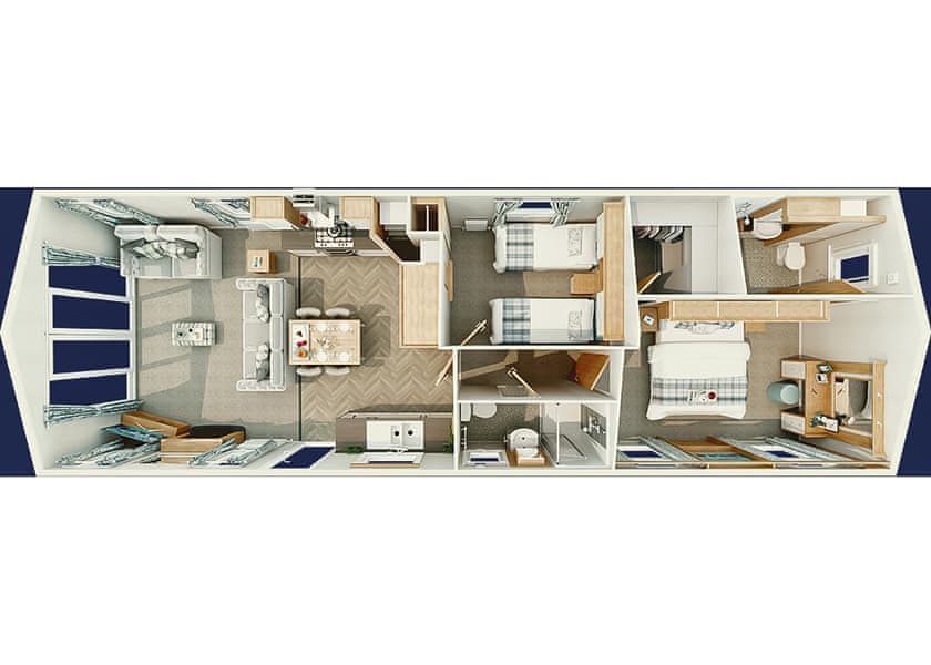 Hideaway Premier Luxury Pet Friendly - Trelay Hideaway Holiday Park, Pelynt, near Looe and Polperro