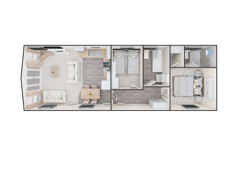 Hideaway Premier Luxury HT Pet Countryside Views - Trelay Hideaway Holiday Park, Pelynt, near Looe and Polperro