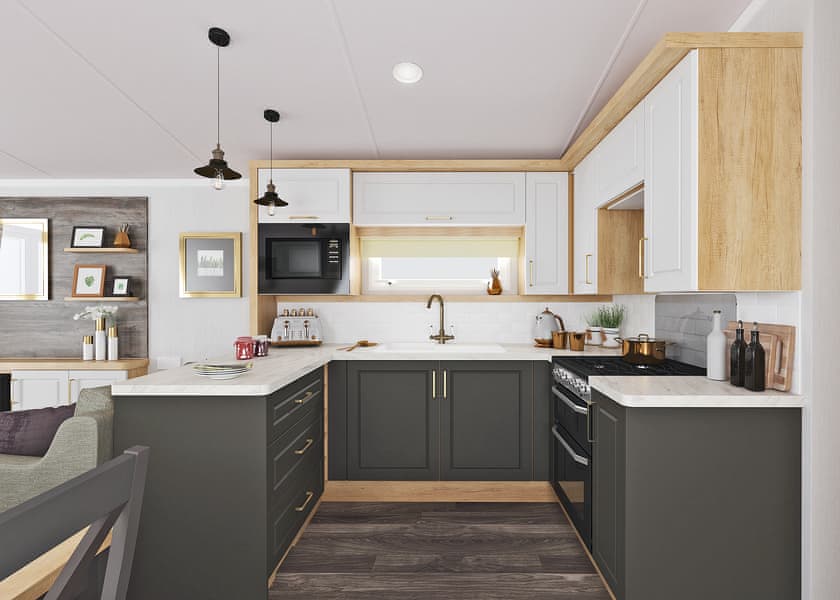 Waren Gold Deluxe 3 Pet, Waren Gold Deluxe 3 - Waren Caravan Park, Bamburgh